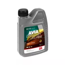 Автомобильное моторное масло AVIA ECOSYNTH ULTRA FE02 5W-30 1л avia0020