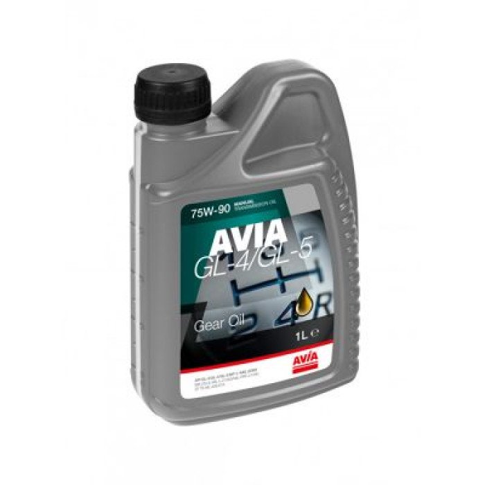 Олива трансмісійна AVIA 75W90 GL-4/GL-5 1л avia0075