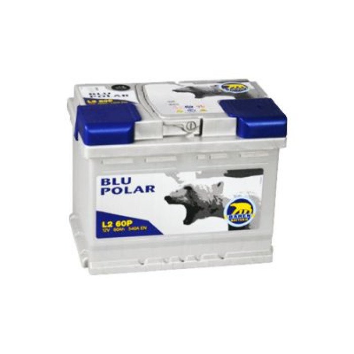 Автомобільний акумулятор BAREN Blu polar (L2) 60Аh 540А L+