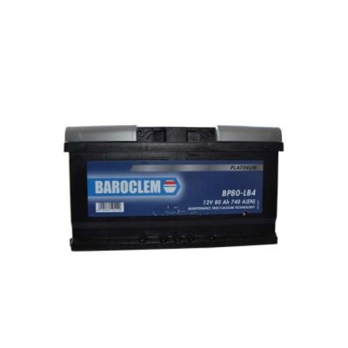 Автомобільний акумулятор Baroclem Platinum 6СТ-80Ah АзЕ 740A (EN) 580406074BA