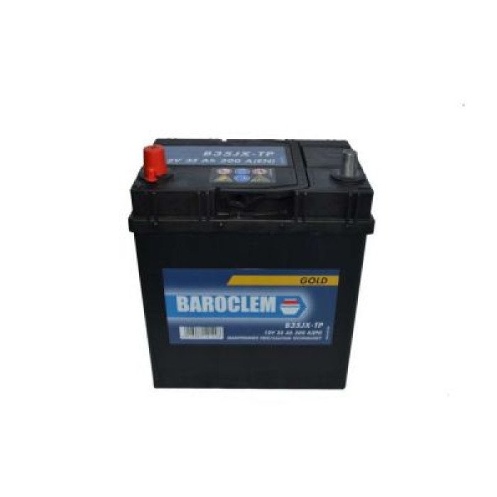 Автомобільний акумулятор Baroclem Gold 6СТ-35Ah Аз ASIA 300A (EN) ТК 535119030BA