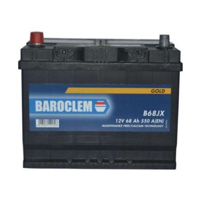 Автомобільний акумулятор Baroclem Gold 6СТ-68Ah Аз ASIA 550A (EN) 568405055BA
