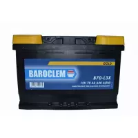 Автомобільний акумулятор Baroclem Gold 6СТ-70Ah Аз 640A (EN) 570410064BA