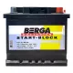 Автомобільний акумулятор BERGA Start Block 6СТ-45Ah АзЕ 400A (EN) 545412040