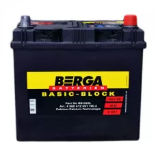 Автомобильный аккумулятор BERGA Basic Block 6СТ-60Ah АзЕ ASIA 510A (EN)