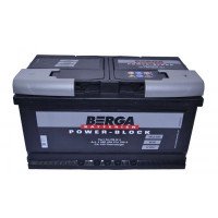 Автомобільний акумулятор BERGA Power Block 6СТ-80Ah АзЕ 740A (EN) 580406074