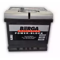Автомобільний акумулятор BERGA Power Block 6СТ-54Ah АзЕ 530A (EN) 554400053