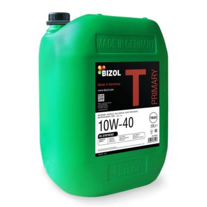 Автомобільна моторна олива Bizol Truck Primary 10W-40 B86112 20л
