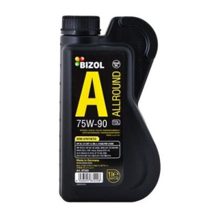 Масло трансмиссионное BIZOL Allround Gear Oil TDL 75W-90 GL-4/GL-5 B87220 1л