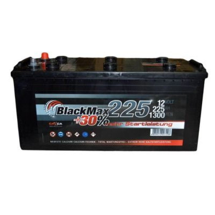 Автомобільний акумулятор BlackMax 6СТ-225Ah Аз 1300A (EN) BТ5080