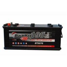 Автомобильный аккумулятор BlackMax 6СТ-190Ah АзЕ 1200A (EN) BТ5076