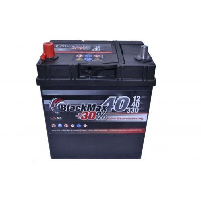 Автомобильный аккумулятор BlackMax 6СТ-40Ah Аз ASIA 330A (EN) ТК B4019