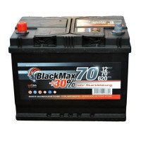 Автомобільний акумулятор BlackMax 6СТ-70Ah Аз ASIA 620A (EN) B4027 2016