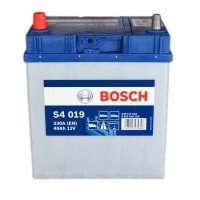 Автомобильный аккумулятор BOSCH S4019 6СТ-40Ah Аз ASIA 330A (EN) ТК 0092S40190