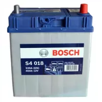 Автомобільний акумулятор BOSCH S4018 6СТ-40Ah АзЕ ASIA 330A (EN) ТК 0092S40180 2019