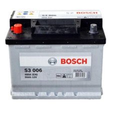 Автомобильный аккумулятор BOSCH S3006 6СТ-56Ah Аз(480A (EN) 0092S30060