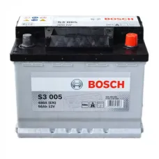 Автомобільний акумулятор BOSCH S3005 6СТ-56Ah АзЕ 480A (EN) 0092S30050