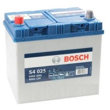 Автомобільний акумулятор BOSCH S4025 6СТ-60Ah Аз ASIA 540A (EN) 0092S40250 2019
