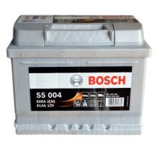 Автомобільний акумулятор BOSCH S5004 6СТ-61Ah АзЕ 600A (EN) 0092S50040