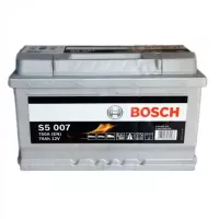 Автомобільний акумулятор BOSCH S5007 6СТ-74Ah АзЕ 750A (EN) 0092S50070