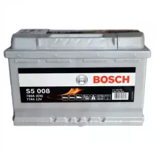 Автомобільний акумулятор BOSCH S5008 6СТ-77Ah АзЕ 780A (EN) 0092S50080 2019