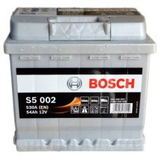 Автомобильный аккумулятор BOSCH S5002 6СТ-54Ah АзЕ 530A (EN) 0092S50020