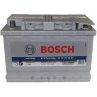 Автомобильный аккумулятор BOSCH EFB S5E08 6СТ-70Ah АзЕ 650A (EN) 0092S5E080