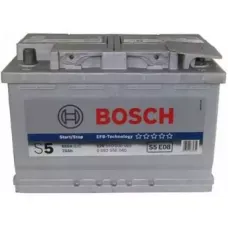 Автомобільний акумулятор BOSCH EFB S5E08 6СТ-70Ah АзЕ 650A (EN) 0092S5E080