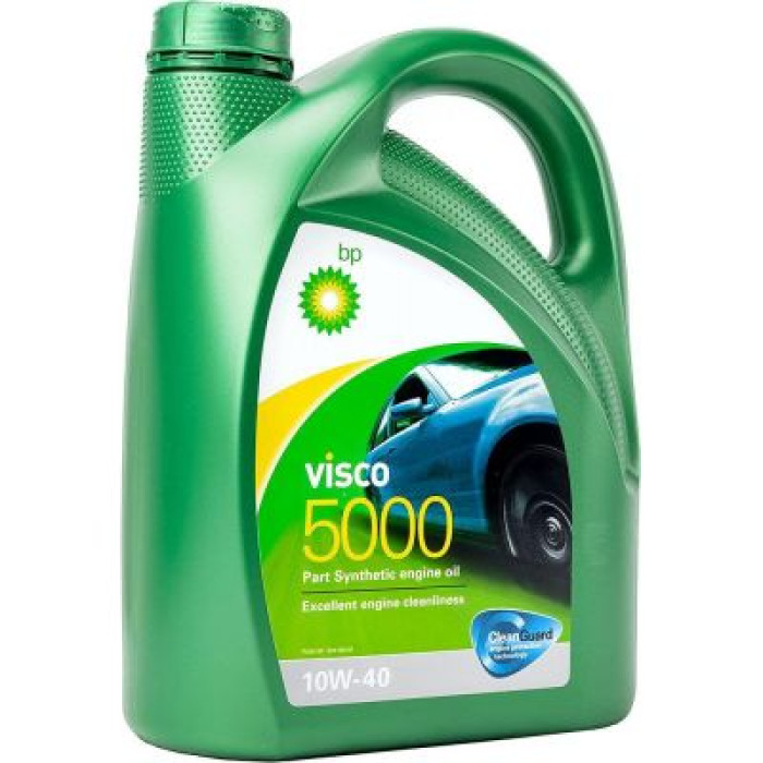 Автомобильное моторное масло BP Visco 5000 10W-40 4л