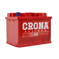 Автомобильный аккумулятор CRONA 6СТ-60Ah АзЕ 500A (EN) 560 73 04