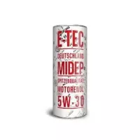 Автомобільна моторна олива E-TEC Midep TEC 5W-30 1л 5347