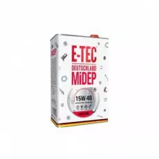Автомобильное моторное масло E-TEC STD 15W-40 1л 5346