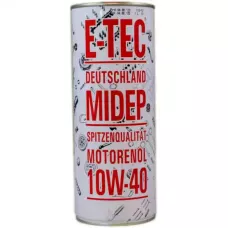 Автомобільна моторна олива E-TEC Midep ASM 10W-40 1л 5331