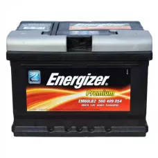Автомобільний акумулятор Energizer Premium 6СТ-60Ah АзЕ 540A (EN) 560409054