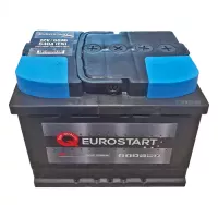 Автомобільний акумулятор EUROSTART MF 6СТ 60Ah Аз 540А (EN) 5605401