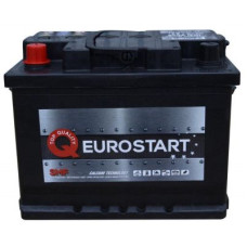 Автомобильный аккумулятор EUROSTART 6СТ-50Ah Аз 430A (EN) 550066043 2019