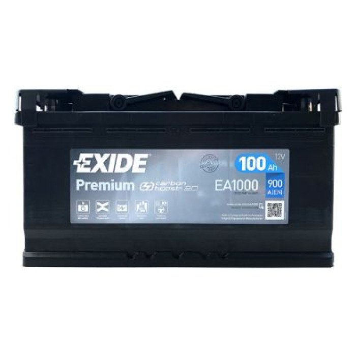 Автомобільний акумулятор EXIDE Premium 6СТ-100Ah АзЕ 900A (EN) EA1000