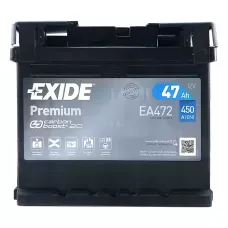 Автомобільний акумулятор EXIDE Premium Carbon Boost 6СТ-47Ah АзЕ 450A (EN) EA472