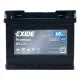 Автомобільний акумулятор EXIDE Premium Carbon Boost 2.0 6СТ-60Ah Аз 600A (EN) EA601