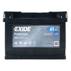 Автомобільний акумулятор EXIDE Premium Carbon Boost 6СТ-61Ah АзЕ 600A (EN) EA612