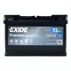 Автомобільний акумулятор EXIDE Premium Carbon Boost 6СТ-72Ah АзЕ 720A (EN) EA722