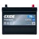 Автомобільний акумулятор EXIDE Premium 6СТ-75Ah АзЕ ASIA 630A (EN) EA754