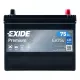 Автомобільний акумулятор EXIDE Premium 6СТ-75Ah АзЕ ASIA 630A (EN) EA754
