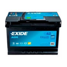Автомобільний акумулятор EXIDE START-STOP AGM 6СТ-62Ah АзЕ 680А (EN)  EK620