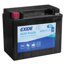 Мото акумулятор EXIDE Ready AGM 6СТ-10Ah Аз 12В 150А (EN) AGM12-10