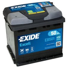 Автомобильный аккумулятор EXIDE Excell 6СТ-50Ah Аз 450A (EN) EB501