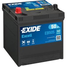 Автомобільний акумулятор EXIDE Excell 6СТ-50Ah Аз ASIA 360A (EN) EB505