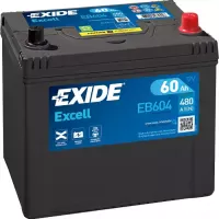 Автомобільний акумулятор EXIDE Excell 6СТ-60Ah АзЕ ASIA 480A (EN) EB604