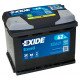 Автомобільний акумулятор EXIDE Excell 6СТ-62Ah Аз 540A (EN) EB621