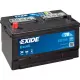 Автомобільний акумулятор EXIDE Excell 6СТ-78Ah Аз ASIA 850A (EN) EB788